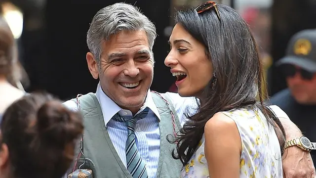 Amal Alamuddin dan George Clooney 