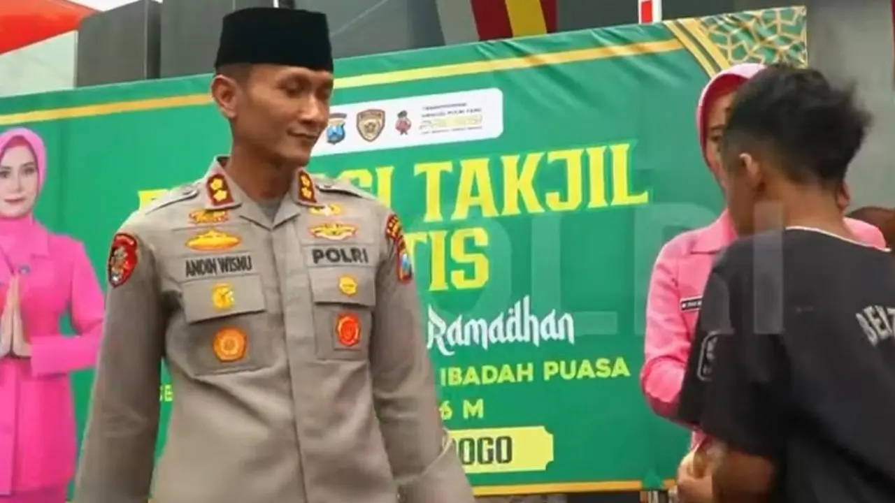 Kapolres Ponorogo AKBP Andin Wisnu Sudibyo.
