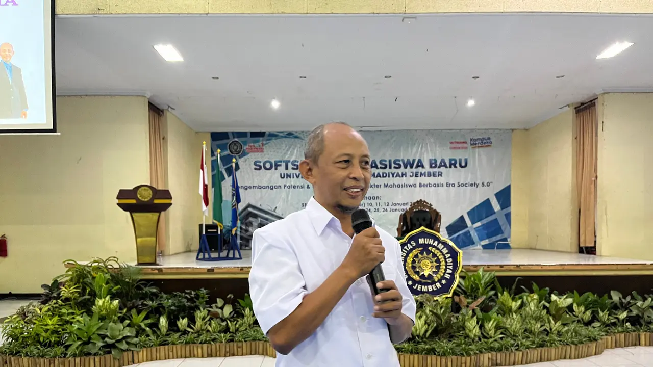 Dosen Fakultas Ilmu Kesehatan (Fikes) Universitas Muhammadiyah Jember Dr. Wahyudi Widada (Istimewa)
