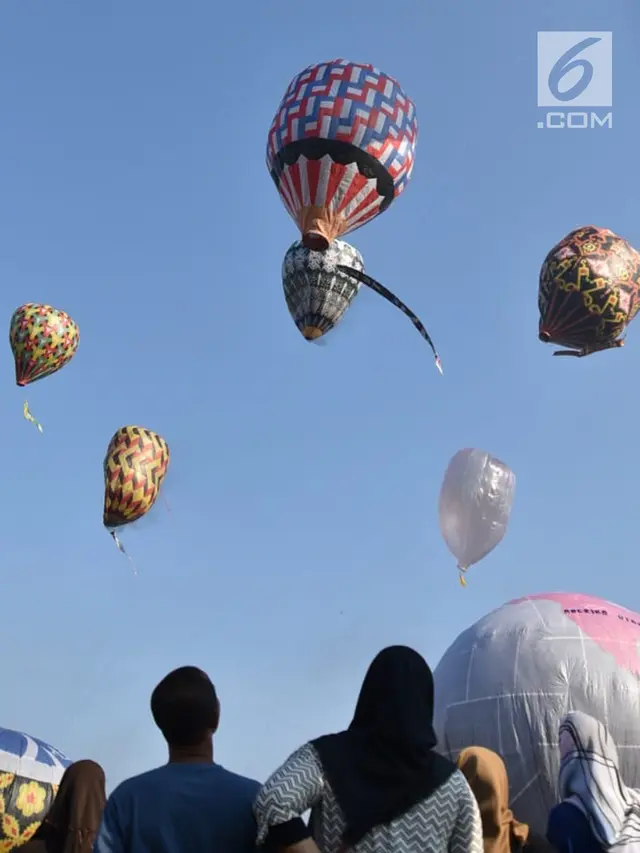 105 Peserta Ikuti Java Balon Festival di Pekalongan
