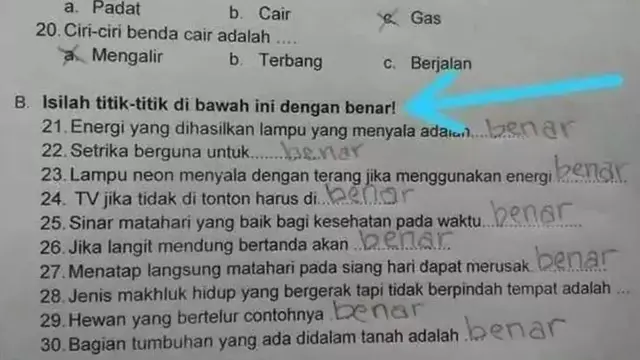 6 Potret Hasil Ulangan IPA Murid Dapat Nilai 0 Ini Bikin Guru Elus Dada