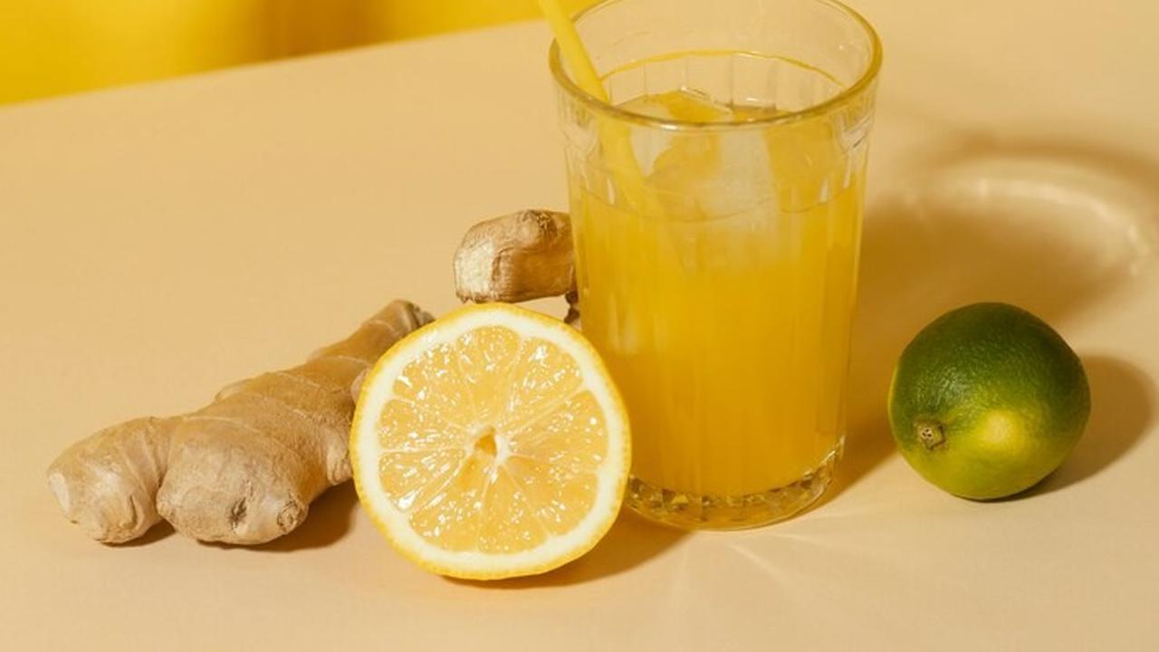 Wedang Jahe dan Lemon