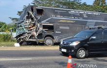 Kecelakaan Bus Tol Cipali Cirebon Renggut Satu Nyawa, Dua Luka-Luka