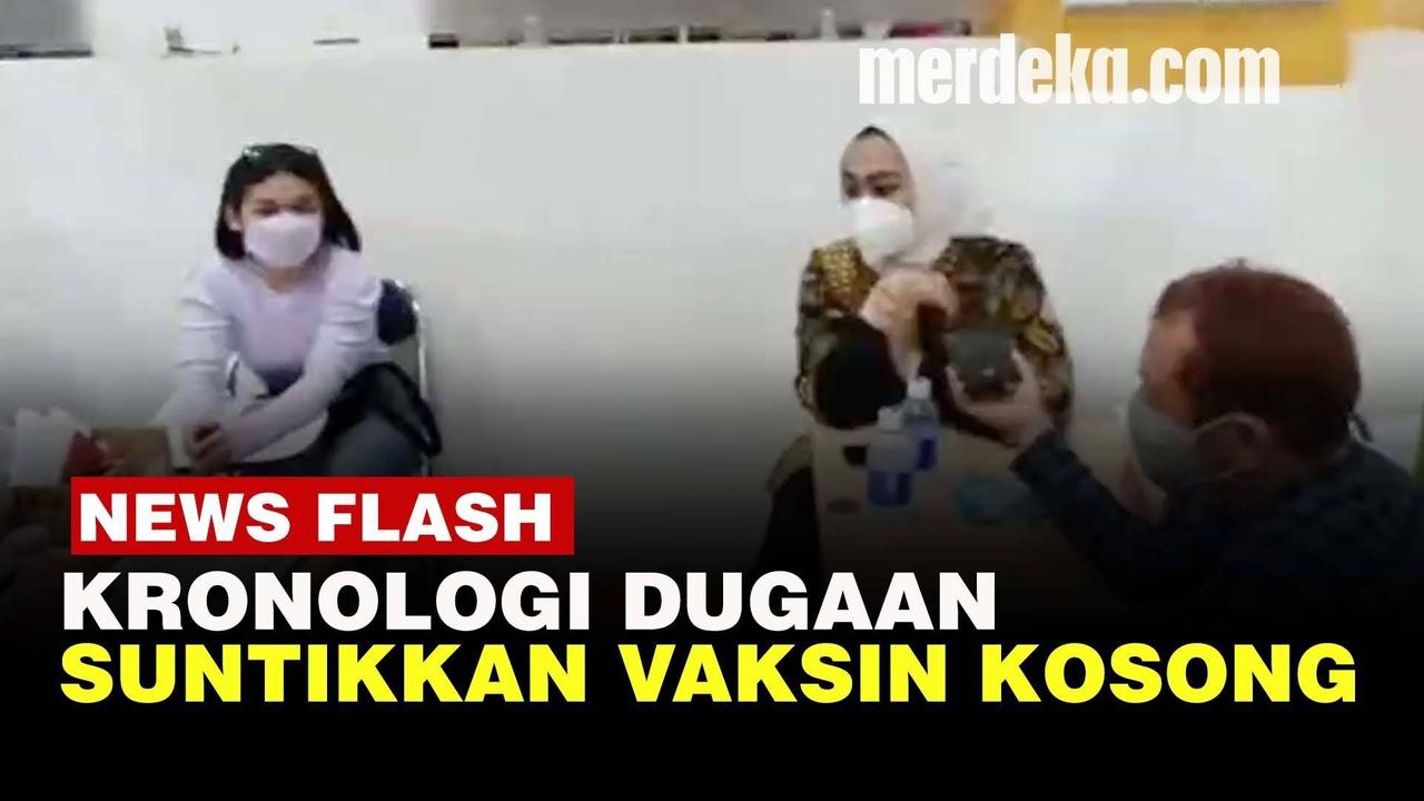 VIDEO: Bupati Karawang Bela Petugas Nakes Soal Tudingan Suntikkan Vaksin Kosong