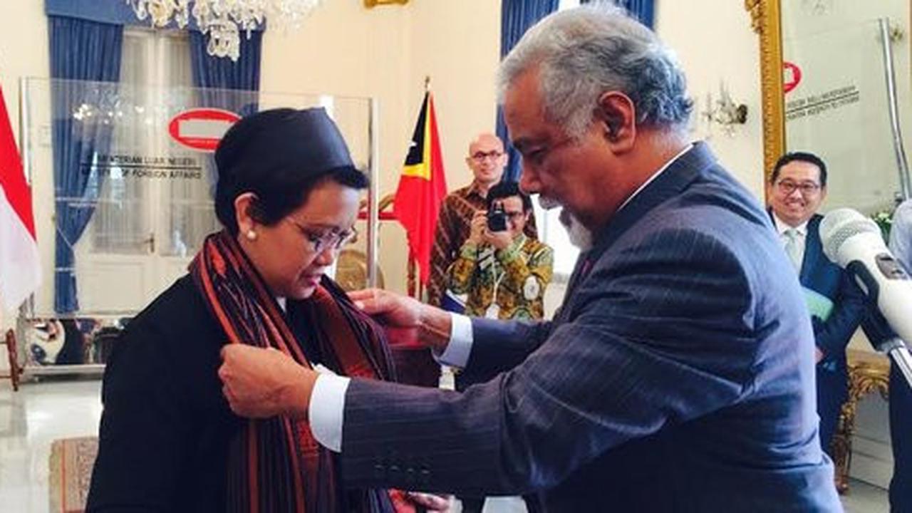 Beri kain dan kopi ke Menlu Retno, Xanana Gusmao muluskan lawatan PM