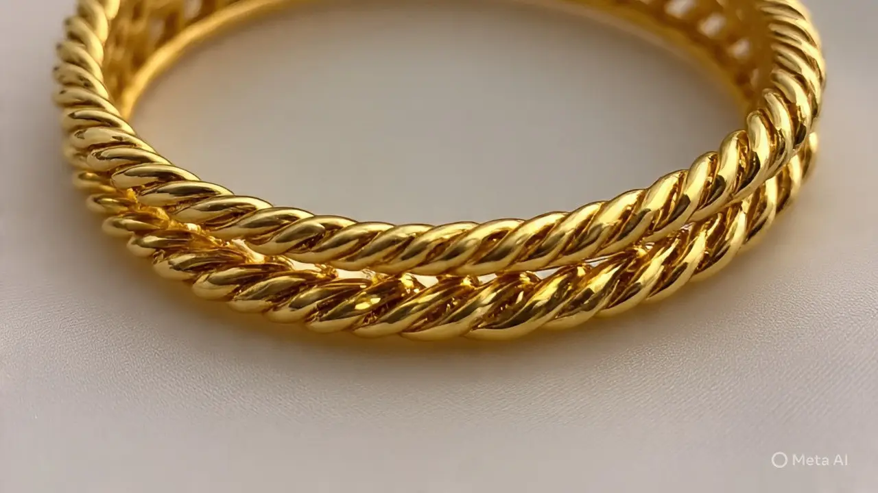 Gelang Emas 5 Gram 18 Karat