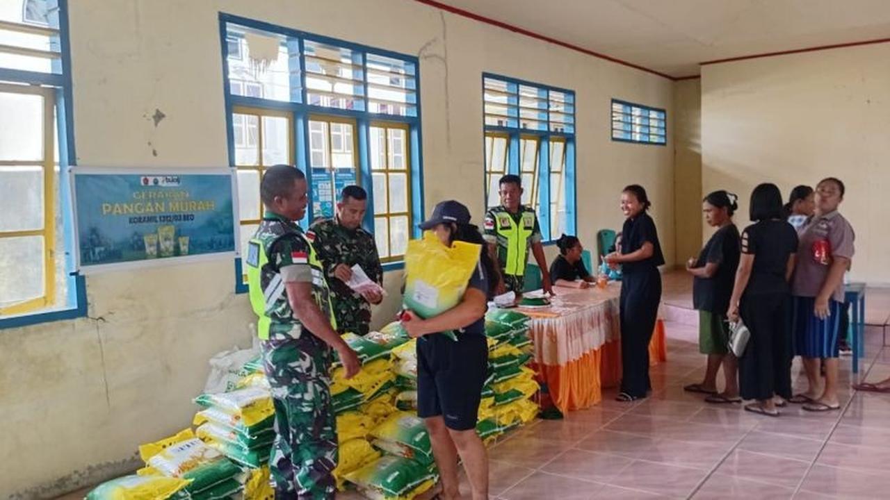 Trivia: 400 Karung Beras Ludes dalam Sejam! Kodim Talaud Gelar Gerakan Pangan Murah untuk Stabilitas Harga
