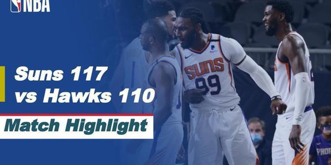 VIDEO: Highlights NBA, Phoenix Suns Bungkam Atlanta Hawks 117-110