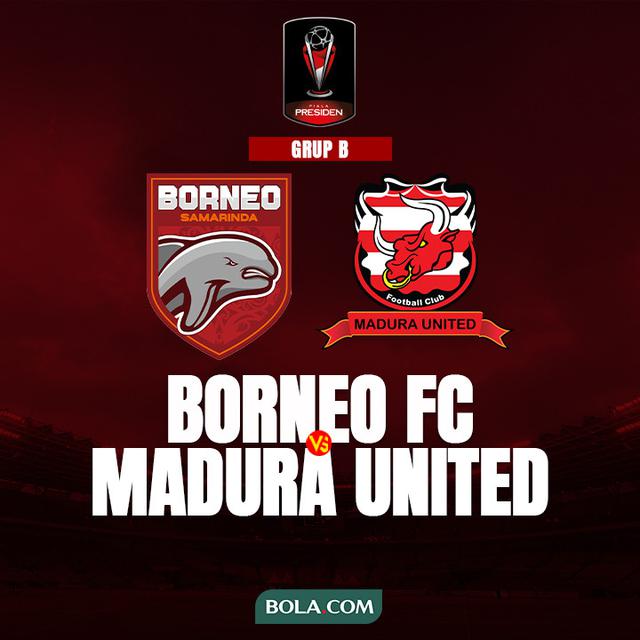 Piala Presiden 2022 - Grup B - Borneo FC Vs Madura United