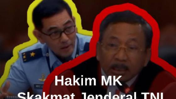Hakim MK Suhartoyo Skakmat Jenderal TNI: Bapak Tidak Usah Membantah!