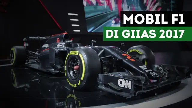 Melihat lebih dekat mobil F1 milik tim Mclaren-Honda pada Gaikindo Indonesia International Auto Show (GIIAS) 2017 di ICE BSD City.