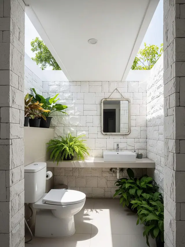 Inspirasi Kamar Mandi Luar Rumah Sederhana di Kampung