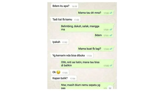 Chat Lucu Pakai Bahasa Gaul Ini Bikin Mikir Keras
