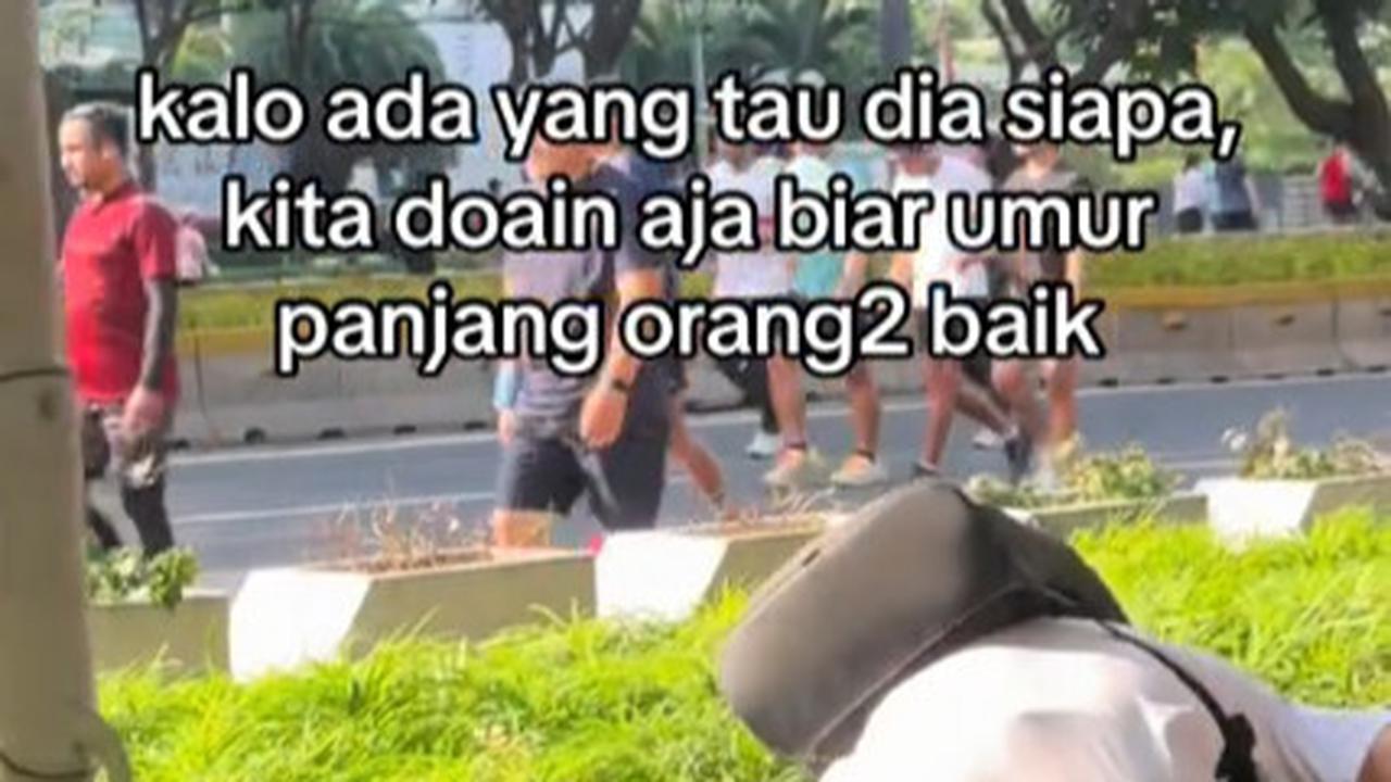Momen Pria Lakukan Olahraga di CFD sambil Ngumpulin Sampah di Sekitar, Aksinya Tuai Pujian