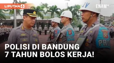 Oknum Polisi di Bandung Dipecat gegara 7 Tahun Tidak Masuk Kerja