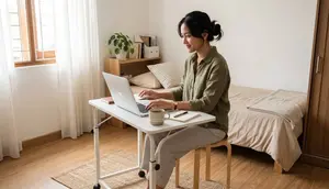 Hemat Tempat, Ini Rekomendasi Meja Laptop Portable untuk Kos-Kosan Minimalis