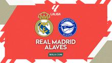 Cover prediksi Real Madrid versus Deportivo Alaves di La Liga. (Bola.com/Gregah Nurikhsani)