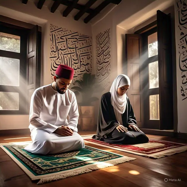 Mushola di dalam rumah