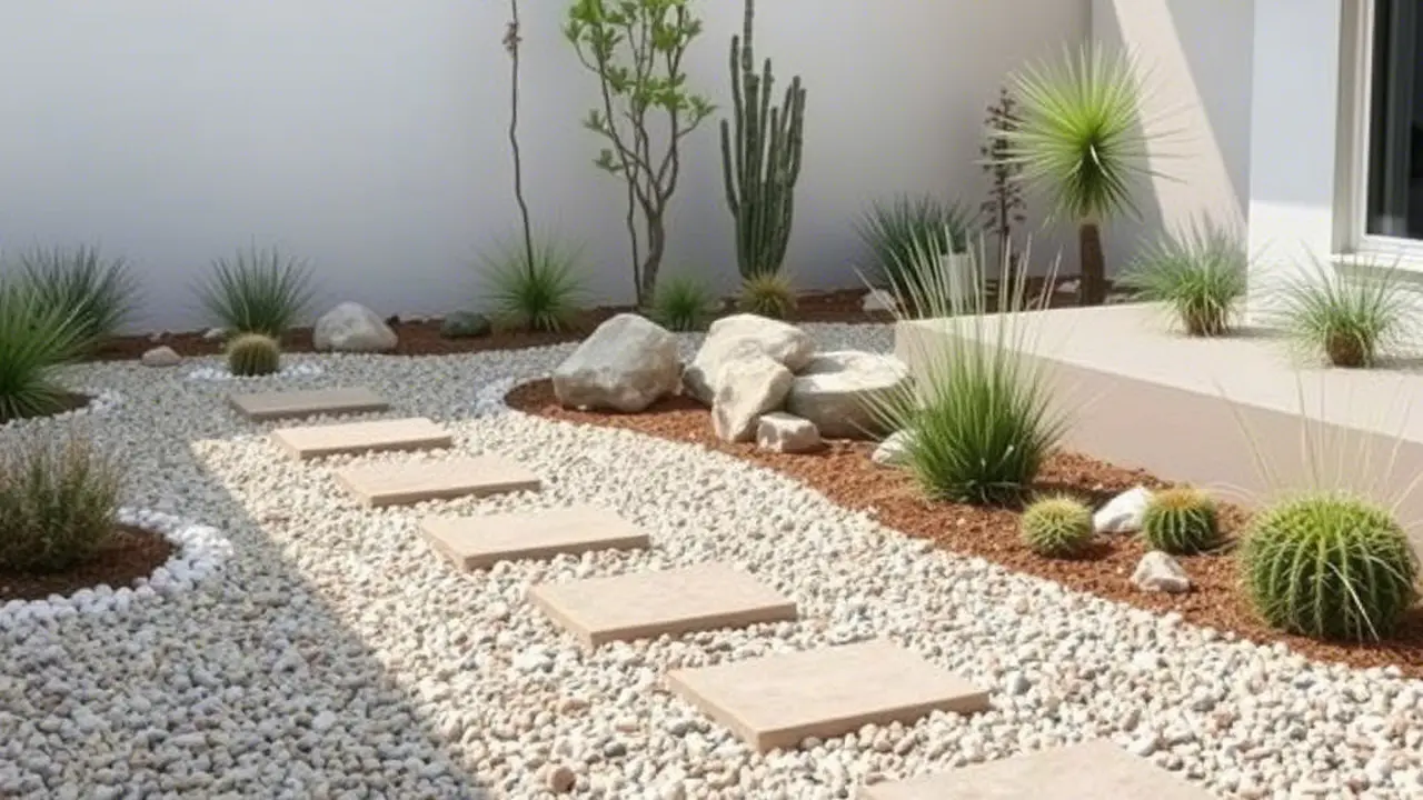 Model Taman Batu Kerikil