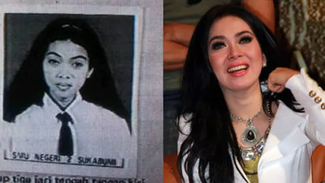 6 Artis Ini Sangat Berbeda dengan Wajah Jadulnya
