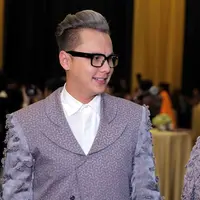 Pasangan Ussy Sulistyawati dan Andhika Pratama tengah menanti kelahiran buah hatinya. Usia kehamilan Ussy telah memasuki empat setengah bulan. (Deki Prayoga/Bintang.com)