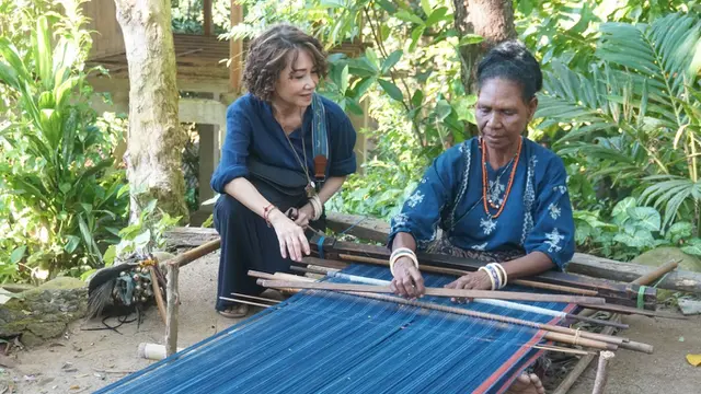 Pendampingan tenun ikat Sikka di NTT