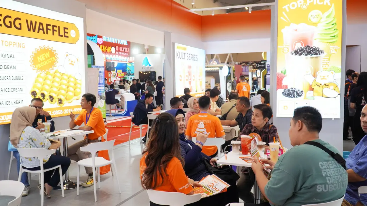 Ilustrasi waralaba atau franchise.