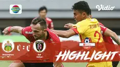 Pertandingan #ShopeeLiga1, antara #BhayangkaraFC vs #BaliUnited yang berlangsung di Stadion Patriot, Bekasi, Jawa Barat pada hari ...
