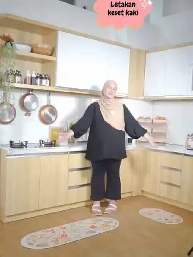 Potret dapur kotor rumah baru Tasyi Athasyia (Sumber: Instagram/@tasyiiathasyia)