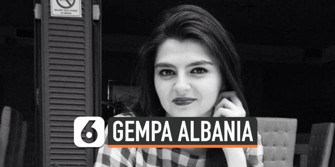 VIDEO: Calon Menantu PM Albania Tewas karena Gempa