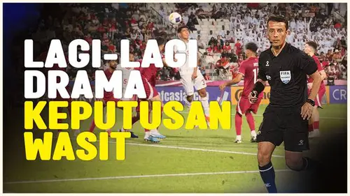 VIDEO: Deretan Keputusan Kontroversial Wasit yang Pimpin Laga Qatar U-23 Vs Timnas Indoneisa U-23
