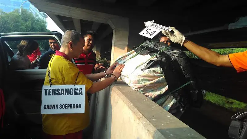 Jasad Farah Nikmah ditemukan di kolong tol PIK, Jakarta Utara. 