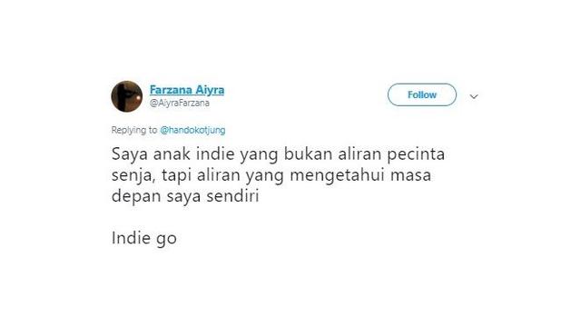 7 Macam Anak Indie ala Netizen