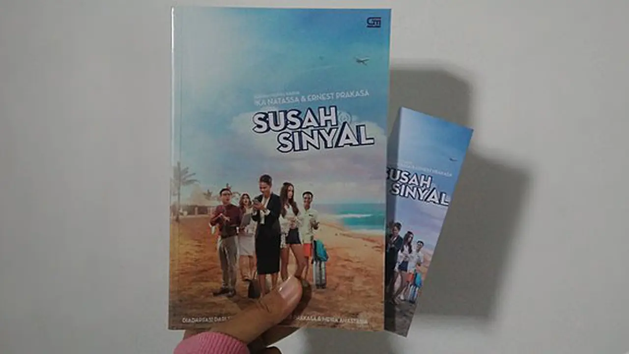 Novel Susah Sinyal./Copyright Vemale/Endah