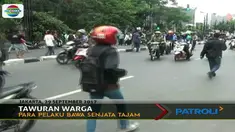 Polisi menangkap tujuh pelaku tawuran pada Sabtu, 30 September 2017 dini hari tadi. Diduga pemicu tawuran akibat perebutan lahan u-turn.