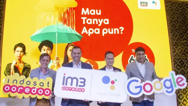 Peluncuran layanan IM3 Ooredoo 'Phone Line' dengan Google Assistant