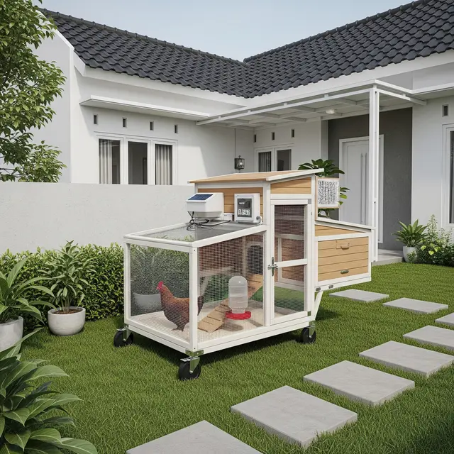 9 Model Kandang Ayam Modern dengan Sistem Buka Tutup Otomatis, Tingkatkan Efisiensi