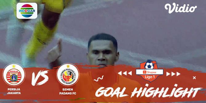 VIDEO: Gol-Gol Semen Padang Saat Comeback Dramatis Kontra Persija