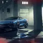Konsep supercar listrik Lamborghini Lanzador yang direncanakan akan selesai produksi pada tahun 2028. (Lamborghini)