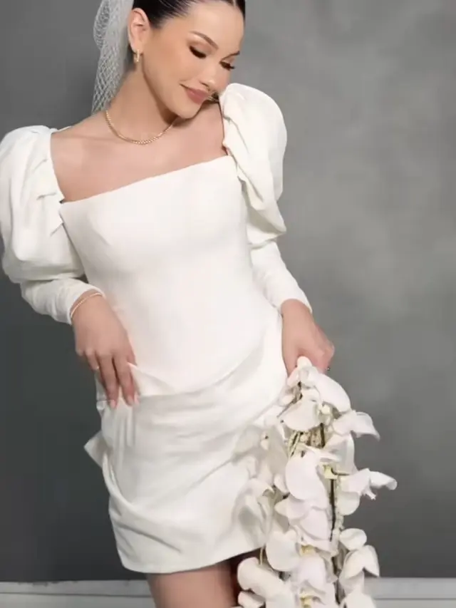 Alyssa Daguise dan Al Ghazali Kenakan Baju Pengantin. Dok. Tik Tok Alyssa Daguise