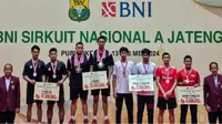 Atlet PB Mansion Sports Box di BNI Sirkuit Nasional A JATENG yang berlangsung di Purwokerto, Jawa Tengah pada 13-18 Mei 2024. (Dokumentasi PB Mansion Sports Box)