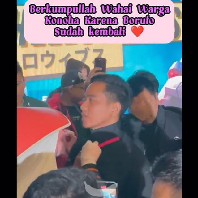 Gibran Rakabuming Pakai Kostum Boruto di Festival Esports, Warganet Pinta Dipakai Lagi di Debat Cawapres