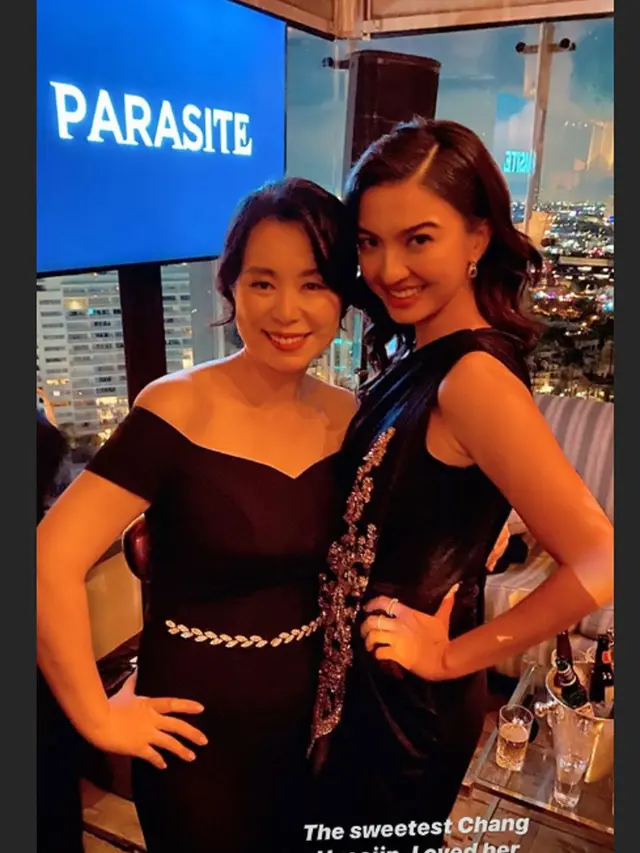 Raline Shah dan Jang Hye Jin. (Instagram/ ralineshah)