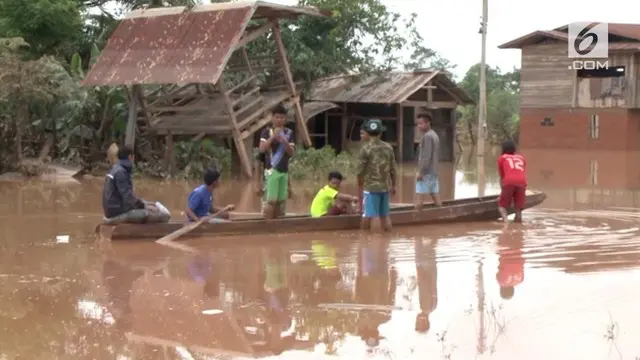 Banjir akibat bendungan jebol di Laos terus memakan korban. Tercatat 26 orang tewas akibat banjir, dan hingga kini 131 orang dilaporkan hilang.