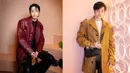 Lee Soo Hyuk dan Angga Yunanda sama-sama memilih leather jacket saat hadir di Coach Play Singapore [Foto: Dok. Coach]