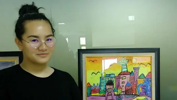 Zahwa Massaid dan karya peserta KITA=SAMA/Vemale.com/Zika Z