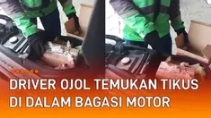 Kejadian tidak terduga dialami oleh seorang driver ojol