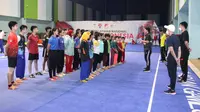 Atlet Wushu Indonesia Berlatih Jelang Kejuaraan Dunia Wushu Junior 2022