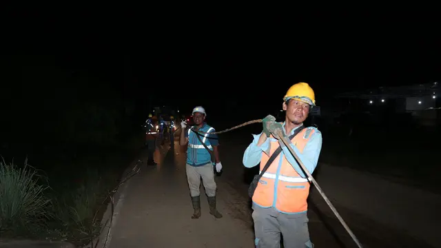 PLN mengerahkan seluruh sumber daya untuk mempercepat pemulihan listrik di Sumatera. (Foto: PLN)