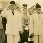 Ir. Soekarno dan Bung Hatta di Konferensi Asia Afrika 1955